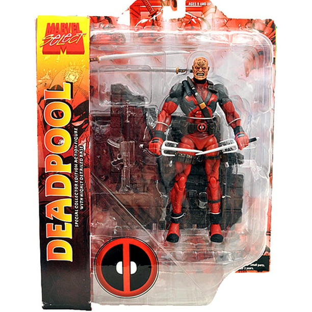 Diamond Select Jouets Marvel 7" Deadpool Action Figure Special Collector Edition 